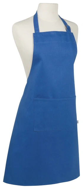Royal Blue Cotton Apron