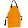 Leather apron with tool holder