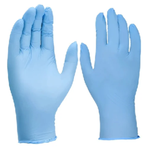 3 Mil disposable nitrile gloves