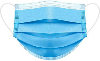 3 Ply Mask with Nose Pin