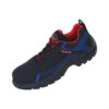 Flytex Black and Blue Sporty Safety Shoes