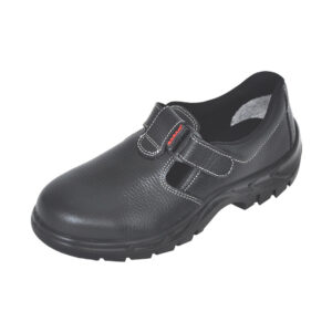 Ladies Velcro Leather Safety Shoes