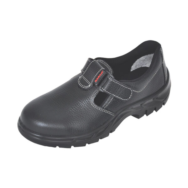 Ladies Velcro Leather Safety Shoes