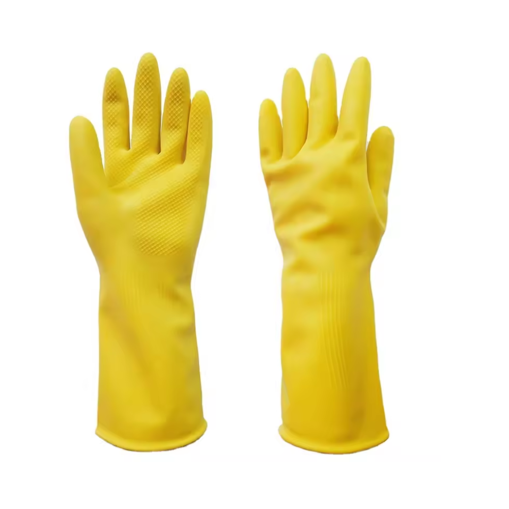 rubber safety gloves